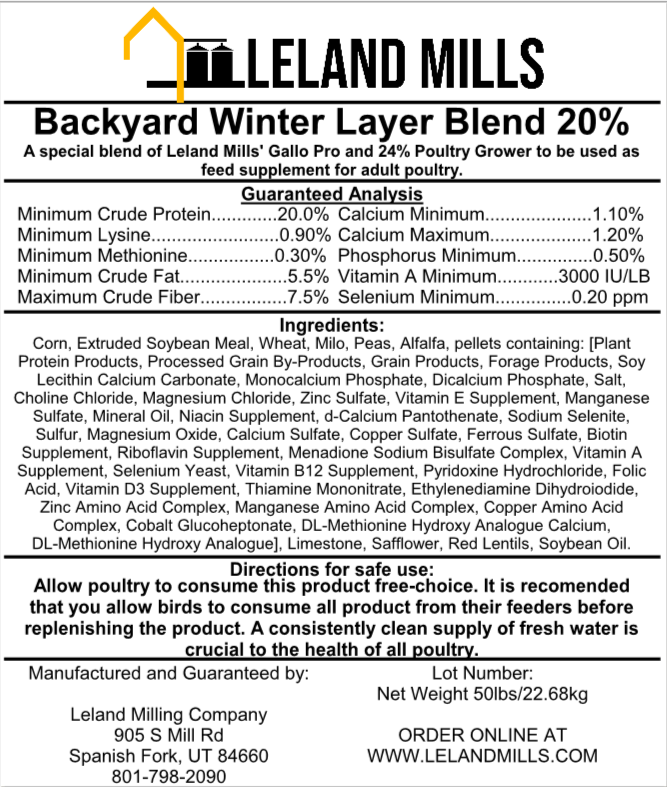 20% Winter Layer Blend