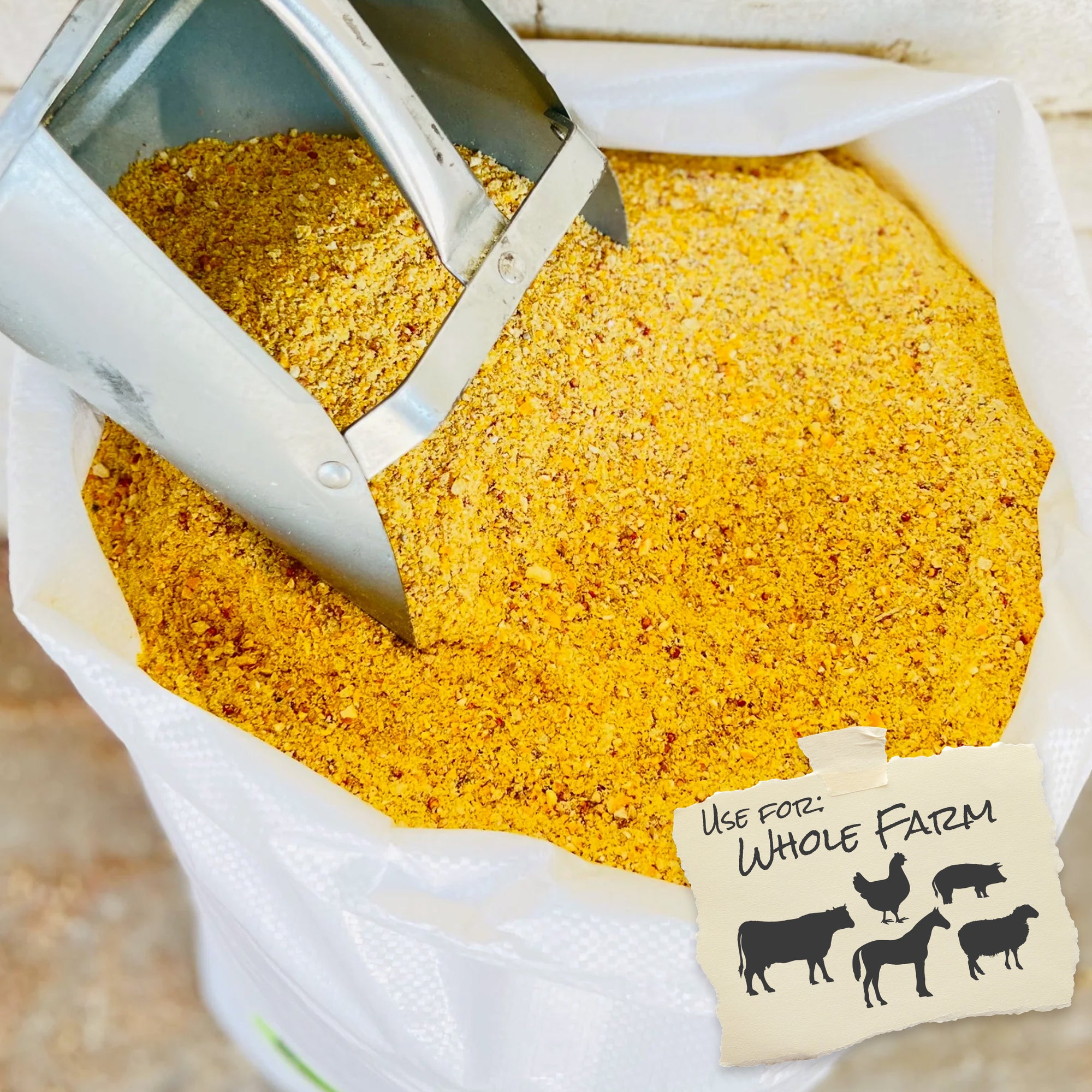 Chopped Corn Animal Feed by Leland Mills