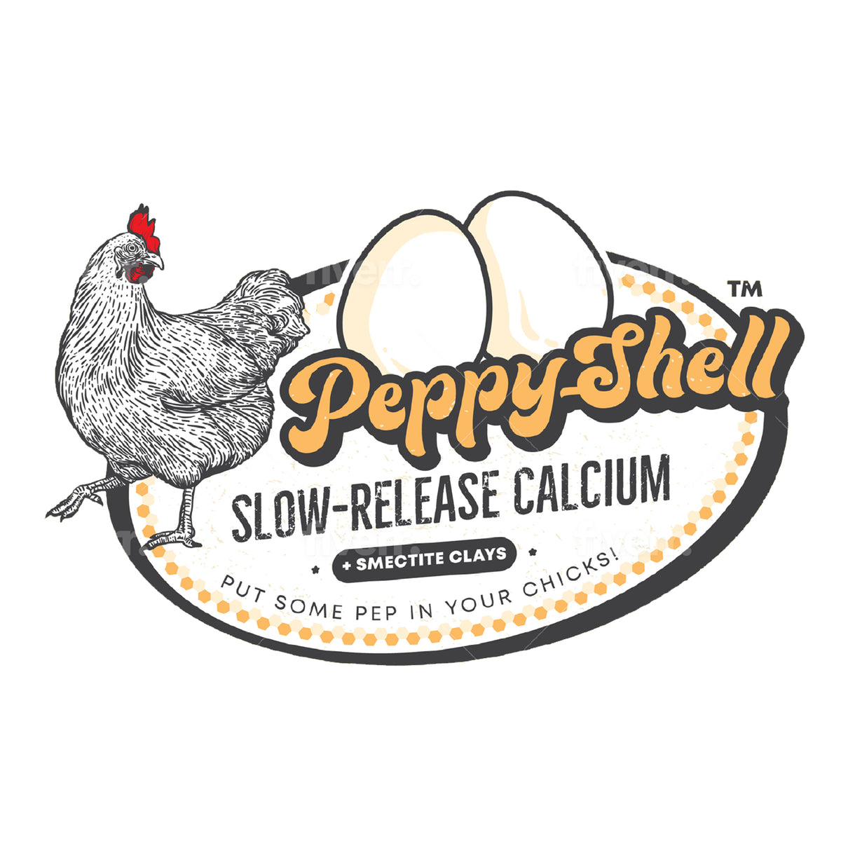 Peppy-Shell Slow Release Calcium - 25LB Bag