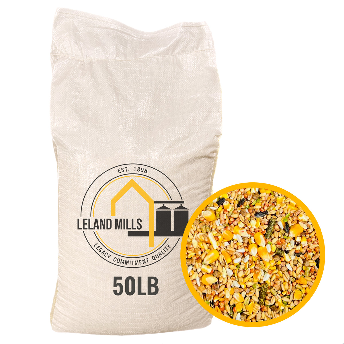 Rooster Mix 50 pound bag