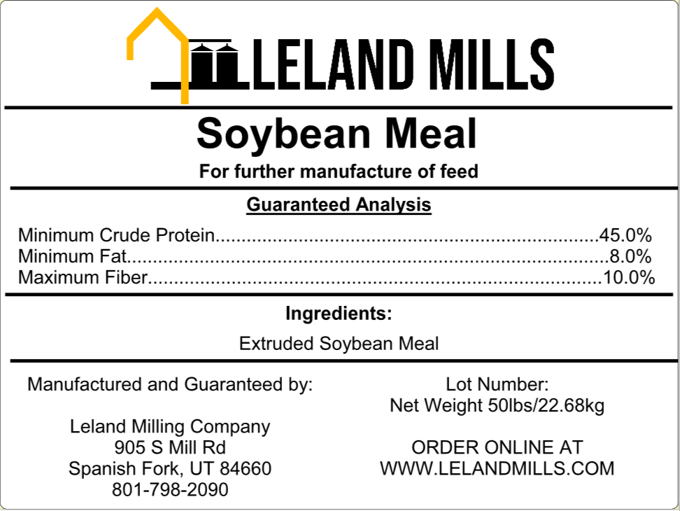 Soybean Meal 50 LB Bag