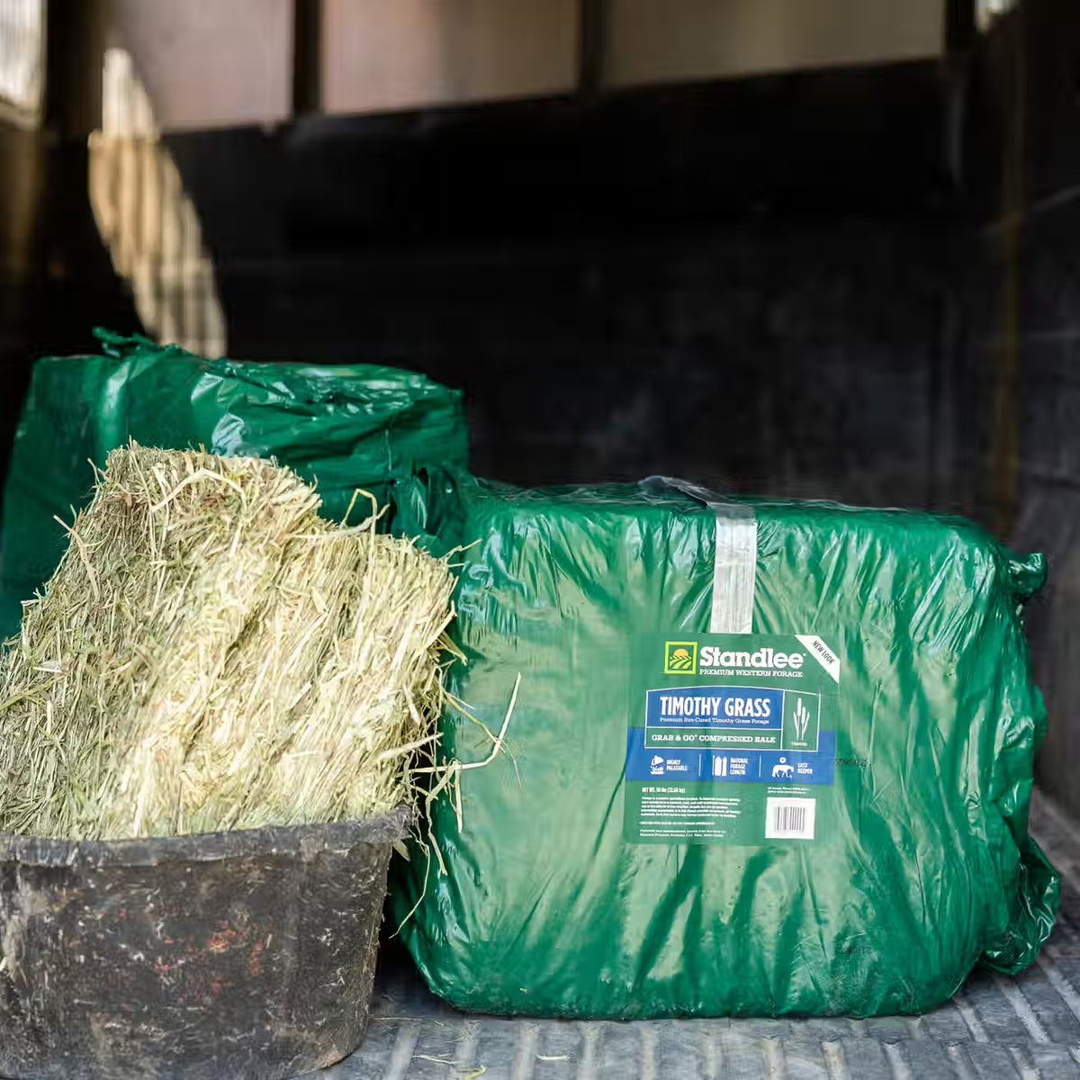 Standlee Timothy Grass Grab & Go Compressed Bale – 50 lb