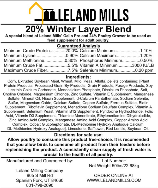 20% Winter Layer Blend